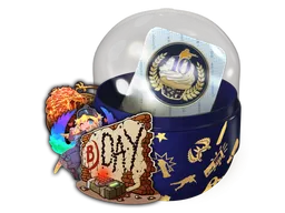 10 Year Birthday Sticker Capsule