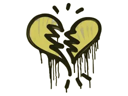 Graffiti | Broken Heart (Tracer Yellow)