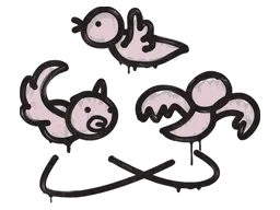 Graffiti | Dizzy (War Pig Pink)