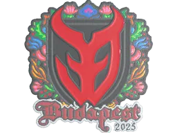 Sticker | 3DMAX (Embroidered) | Budapest 2025