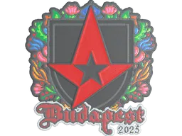 Sticker | Astralis (Embroidered) | Budapest 2025