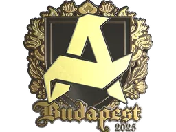 Sticker | Aurora (Gold) | Budapest 2025