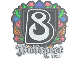 Sticker | B8 (Embroidered) | Budapest 2025