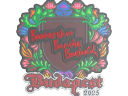 Sticker | Bart4k (Embroidered) | Budapest 2025
