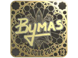 Sticker | Bymas (Gold, Ranked) | Cologne 2026