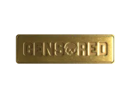 Sticker | Censored (Foil)