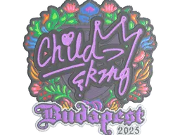 Sticker | ChildKing (Embroidered) | Budapest 2025