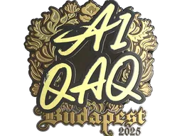 Sticker | EmiliaQAQ (Gold) | Budapest 2025