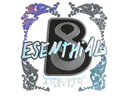 Sticker | esenthial (Holo) | Austin 2025