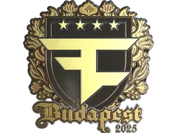 Sticker | FaZe Clan (Gold) | Budapest 2025