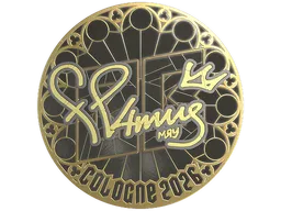 Sticker | FL4MUS (Gold) | Cologne 2026