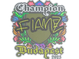 Sticker | FlameZ (Embroidered, Champion) | Budapest 2025