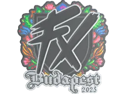 Sticker | Fluxo (Embroidered) | Budapest 2025