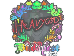 Sticker | Heavygod (Holo) | Budapest 2025