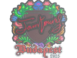 Sticker | JamYoung (Embroidered) | Budapest 2025