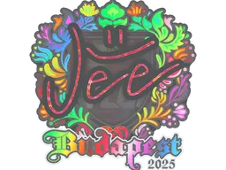 Sticker | Jee (Holo) | Budapest 2025