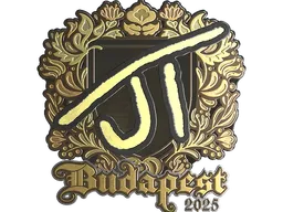 Sticker | JT (Gold) | Budapest 2025
