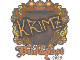 Sticker | KRIMZ | Budapest 2025