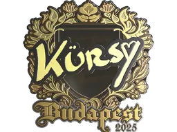 Sticker | Kursy (Gold) | Budapest 2025