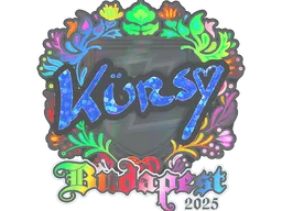 Sticker | Kursy (Holo) | Budapest 2025