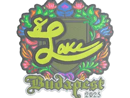 Sticker | Lake (Embroidered) | Budapest 2025