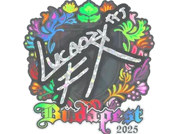 Sticker | Lucaozy (Holo) | Budapest 2025