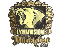 Sticker | Lynn Vision (Gold) | Budapest 2025