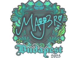 Sticker | MAJ3R | Budapest 2025