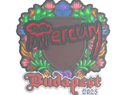 Sticker | Mercury (Embroidered) | Budapest 2025
