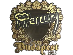 Sticker | Mercury (Gold) | Budapest 2025