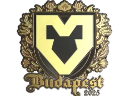 Sticker | MOUZ (Gold) | Budapest 2025