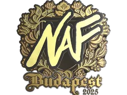 Sticker | NAF (Gold) | Budapest 2025