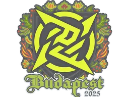 Sticker | Ninjas in Pyjamas | Budapest 2025
