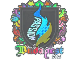 Sticker | Passion UA (Holo) | Budapest 2025