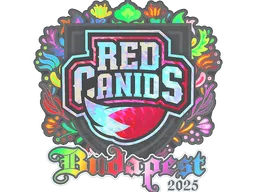Sticker | RED Canids (Holo) | Budapest 2025