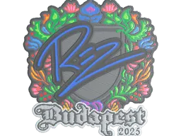 Sticker | REZ (Embroidered) | Budapest 2025