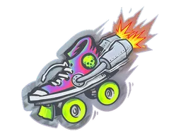 Sticker | Rocket Skates (Holo)