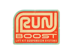 Sticker | Run Boost Lift Kits