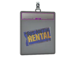 Sticker | Ain't A Rental (Foil)