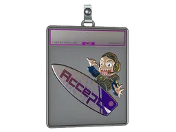 Sticker | Akihabara Accept Surf Ava (Foil)