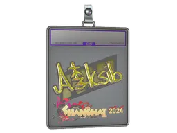 Sticker | Aleksib (Glitter) | Shanghai 2024