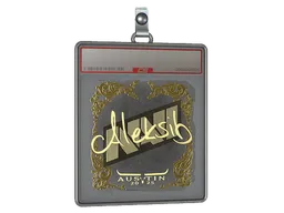 Sticker | Aleksib (Gold) | Austin 2025