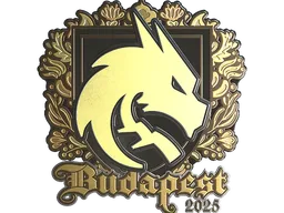Sticker | Team Spirit (Gold) | Budapest 2025