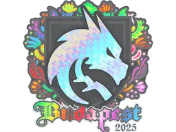 Sticker | Team Spirit (Holo) | Budapest 2025