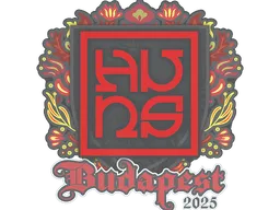 Sticker | The Huns | Budapest 2025
