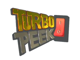 Sticker | Turbo Peek (Foil)