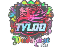Sticker | TYLOO (Holo) | Budapest 2025