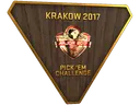 Bronze Krakow 2017 Pick'Em Trophy