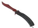 ★ Butterfly Knife | Crimson Web (Well-Worn)