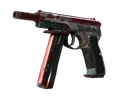 CZ75-Auto | Red Astor (Well-Worn)
